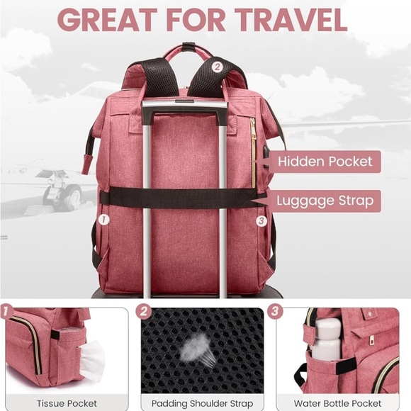 Red Backpack - Picture 5 of 5